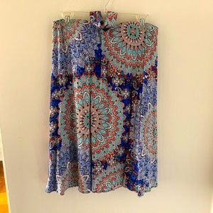 Strapless dress with matching choker